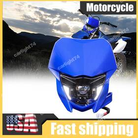 B7r843301000 Auuxxok Led Headlight Drl With Blue Bezel Bike For Yamaha Wr250f Wr450f 2007-2025
