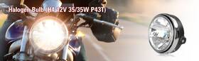 B-buyeahusa 421113148180 7ftft Round Led Headlight Retro Head Light Front Lamp For Honda Cb400 Cb1300