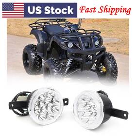 B-shiparts 550731331275 2x Headlight Head Light For Atv Gy6 150cc-250cc Taotao Coolster Peace Extrame