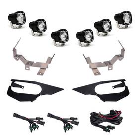 447194 Baja Design Designs S1 Led Headlight Kit For 23-24 Kawasaki Teryx Krx 1000 - Clear