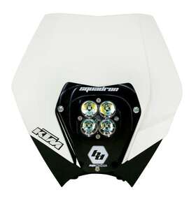 497061 Baja Designs Ktm Squadron Pro D/c Headlight Kit With Shell- Clear - For 08-13