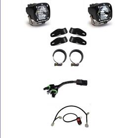 507087 Baja Designs Pair Moto Driving Combo Efi Headlight Kit For 08-16 Suzuki Rmz450