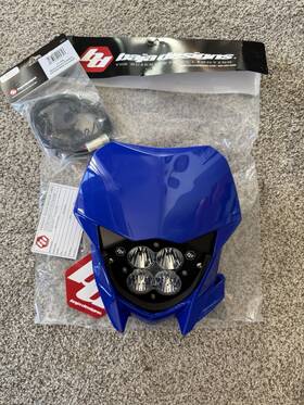 507101 Baja Designs Xl Pro Headlight Kit With Shell For 2021-2024 Yamaha Yz250fx/yz450fx