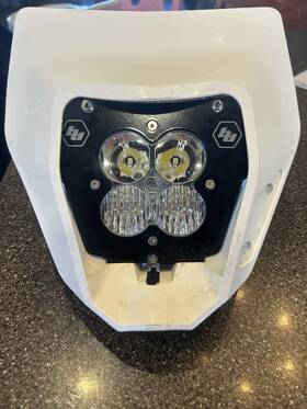 567002ac Baja Designs Xl Sport A/c Headlight Kit For 2015-2016 Husqvarna Te250/te300