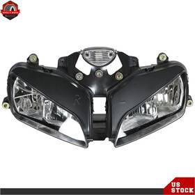 Ber323700 Berliii Headlight Headlamp Clear For Honda Cbr600rr F5 2003 2004 2005 2006