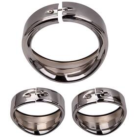 4i86db Bfo 7ftft Headlamp Trim Ring And 4 1/2ftft Fog Light For Harley Fld 2012-2016