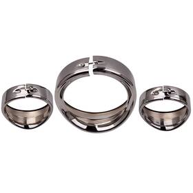 6htnek Bfo Metal 7 Inch Headlight 4.5 Passing Fog Lamp Trim Ring Bezel Visor Cover Fit Harley