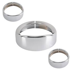 I0pv4l Bfo 7 Inch Headlight Trim Ring For Harley Fl Softail With Freight Train Nacelle 1986-17