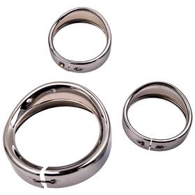 W8hfnr Bfo 7 Inch Headlamp Trim Ring And 4 1/2ftft Fog Light For Harley Fld 2012-16