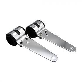 Hlb004 Bike-it Open Box All Chrome Headlight Bracket 43-48mm