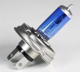 Blb18bu Biketek Open Box H4 Halogen Headlight Bulb - Lazer Blue