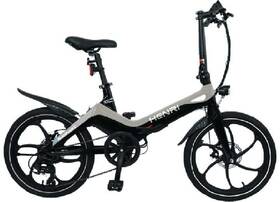 Apd202-h Blaupunkt - Henri Ebike Silver/black 20in Tire 36v 350w Hydraulic