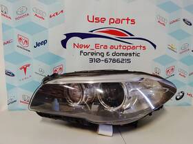 087-45 Bmw 2014 5 Series F10 F11 Xenon Adaptive Headlight Left Oem 2015 2016 2017