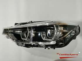 7453481 Bmw 2014-2016 3 Series F30 F31 330 328 320 Led Headlight Without Afs Left Oem Euro