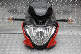 7812041 Bmw 2019 G310r Front Headlight And Trim Fairing/gauge 2 362 Miles/turn Signals