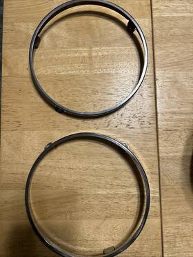 Sb-43 Bmw E10 2002 Late Model Headlight Trim Rings