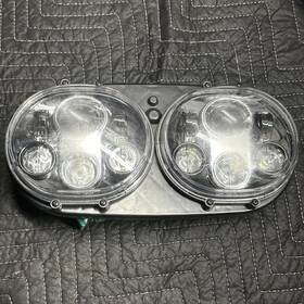 Acc0138 Body Baggers & Exotics 5.75 Inch Motorcycle Dual Projector Daymaker Led Headlight Harley Road Glide