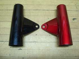 4171-8000 Bridgestone Nos Vintage Motorcycle 175 200 Fork Cover Headlight Mount Ears