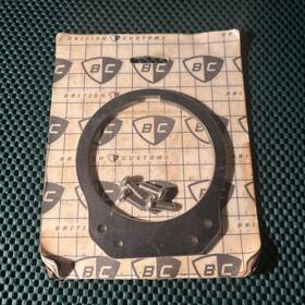 Bc504-001c British Customs Flat Single Gauge Bracket Triumph Motorcycle