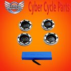 Btr-kit1157c Custom Dynamics Complete Bullet Ringz Led Turn Signal Kit Chrome
