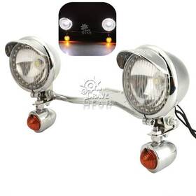 Cvg03392 Camt Passing Turn Signals Spotlight For Yamaha Vstar Xvs 950 1100 1300 Custom Stryker