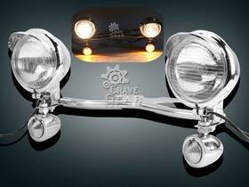 Cvg04203 Camt Passing Signals Light Bar For Kawasaki Vulcan Vn Classic Custom 900 Drifter