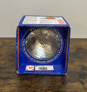 12-1072 Candlepower Vintage 5 3/4 Inch Quartz Halogen Headlight Harley Fx Xl Nib