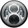 Cd-7-13-c Custom Dynamics Chrome Pro Glow Led Halo Headlamp Touring
