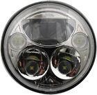 Cdtb-7-c Custom Dynamics Trubeam Led Headlight Chrome Round