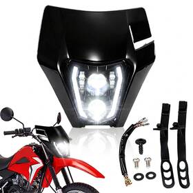 Changcheng E18120121 Universal 66w 3000lm Led Headlight Kit For Dirt Bikes Atvs And Scooters