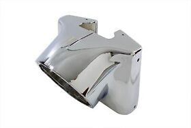 24-0251 Chrome Headlight Housing Nacelle Set F Harley Fl 4-speed 60-84 And Early Wg 49-59