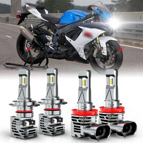 Plus-h7 Chusyyray Chu-m5 H11 For Suzuki Gsxr600 2006 2007 2011-2018 Led Motorcycle Headlight Hi-lo Beam Bulbs