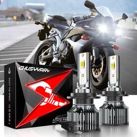 Chusyyray-l2 Chusyyray For Bmw S1000rr Hp4 2010-2018 2pc H7 Led Headlight Bulbs 6000k White Plug And Play