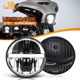 Colight 020-m004 Dot Approved 5-3/4 Inch 5.75 Led Headlight High/low Sealed Beam For Dyna Wide Glide