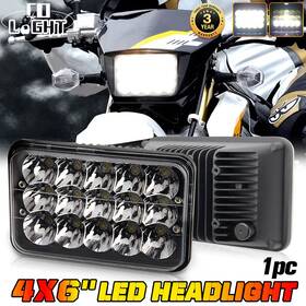Cb1100040 Colight 4x6 Inch Led Headlight Hi/lo Sealed Beam For Honda Xr250 Xr400 Xr650 Motor Dot