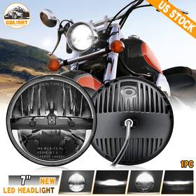 J004-c-dp-1pc Colight 7inch Led Headlight Projector Fit Honda Shadow Vt Vt1100 Vt750 Vt600 Vf750