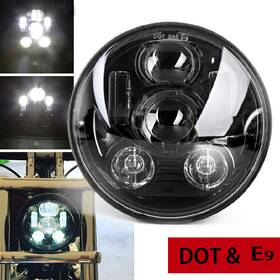 M003dbxc Colight Dot 5.75 Inch Hi/lo Beam Projector Led Headlight Sealed For Motorcycle