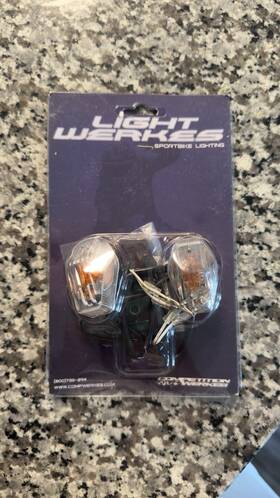 F1110c Competition Werkes Motorcycle Front/rear Led Signals With 3m