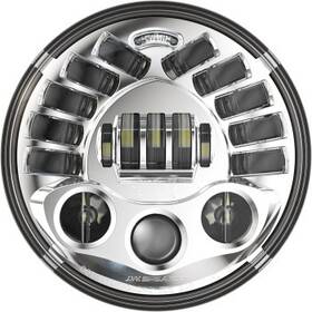 Pb-7a-ind-c Custom Dynamics 2001-2410 7 Inch Adaptive Headlamp For Indian -