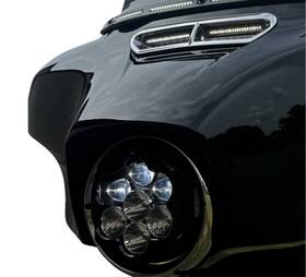 2001-2845 Custom Dynamics Sd2-bw-w Shark Demon Performance Led Headlight