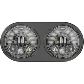 Pb-rg13a-b Custom Dynamics Adaptive Led Headlamps For Harley Davidson Black