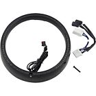 Pb-7tr-seq-3b Custom Dynamics Black Pro Beam Sequential Turn Signal Ring Trim For 99-05 Flht