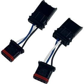 Cd-25ht-fts-harn Custom Dynamics Front Turn Signal Adapters - Heritage Softail