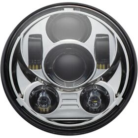 Cd-575-c Custom Dynamics Led Headlamp 5.75in. Chrome