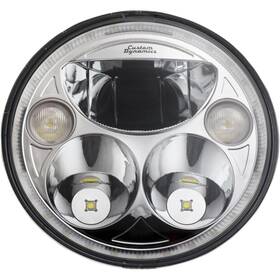 Cdtb-7-i-c Custom Dynamics 7 Inch Trubeam Headlights - Chrome Reflector