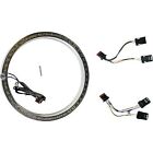 Pb-7tr-aw-1c Custom Dynamics Chrome Standard Pro Beam Turn Signal Ring Trim For 14-21 Touring