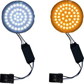 Gen-4-aw-25st Custom Dynamics Genesis 4 Front Turn Signals - Amber/white