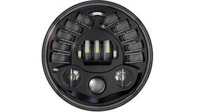 Pb-7a-14-b Custom Dynamics Probeam Adaptive Led 7 Inch Headlamp Black #pb-7a-14-b
