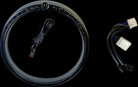 Pb-7tr-aw-3b Custom Dynamics Amber/white Headlight Trim Rings
