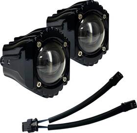 Sd-fog-5w Custom Dynamics Fog Light - White/clear Harley-davidson